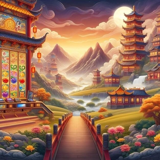 Ilustrasi pengguna menikmati bonus harian melalui perangkat mobile dengan tampilan modern